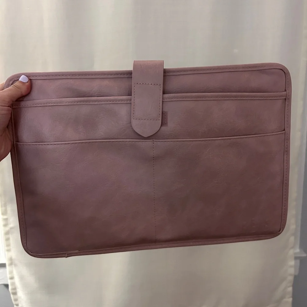 BEIS Blush Pink Convertible Weekender - Picture 10 of 16